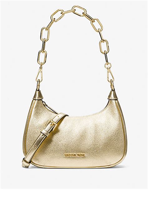 michael kors brieftasche metalllic|Cora Medium Metallic Leather Shoulder Bag .